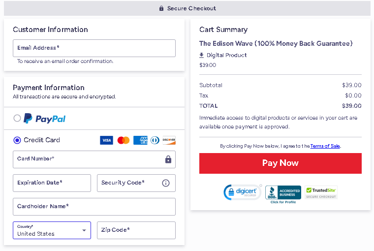 The Edison Wave Order